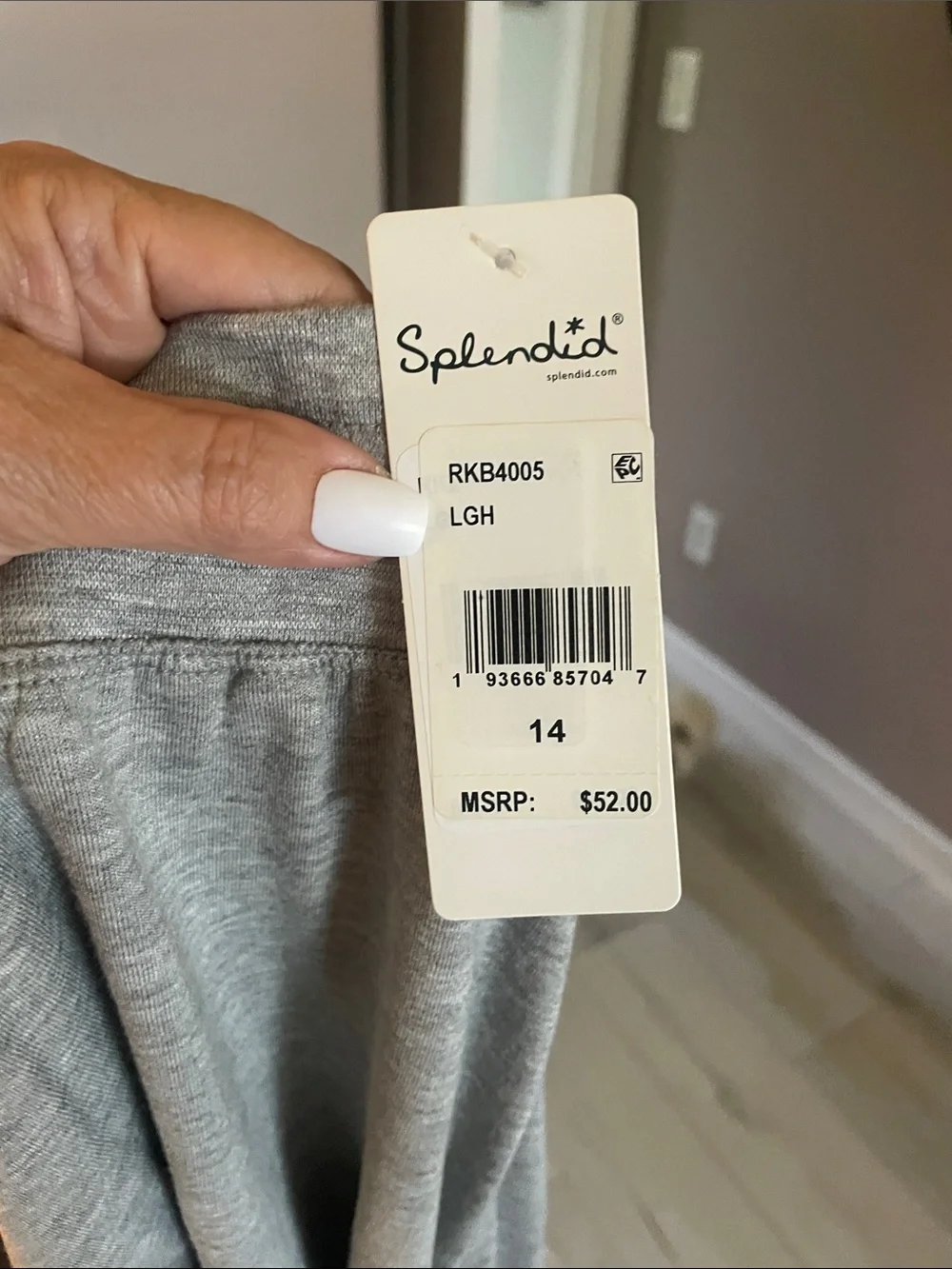 Splendid Gray Star-Print Lounge Pajama Set